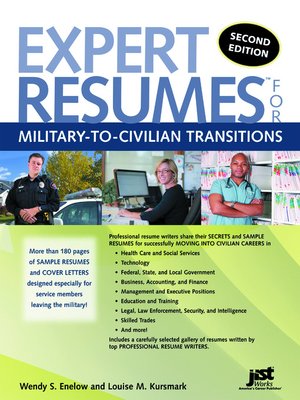 cover image of Expert Resumes for Military-to-Civilian Transitions